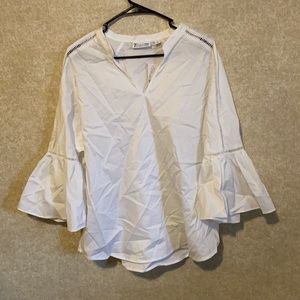White Bell Shaped Blouse